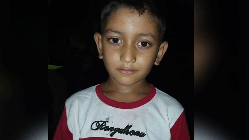 বাবাকে দেখে ছুটে আসার সময় নসিমনের নিচে পড়ে প্রাণ গেল ছেলের