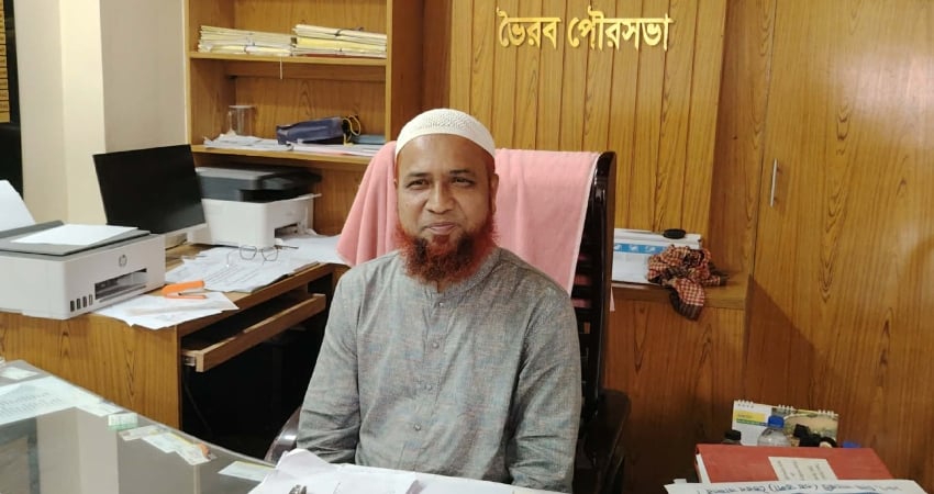 ভৈরব পৌর নির্বাহী কর্মকর্তাকে কাফনের কাপড় পাঠিয়ে প্রাণনাশের হুমকি