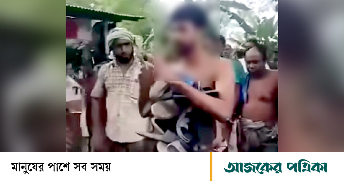 ধর্ম অবমাননার অভিযোগে যুবককে মারধর, জুতার মালা পরিয়ে ঘোরানোর ভিডিও ভাইরাল