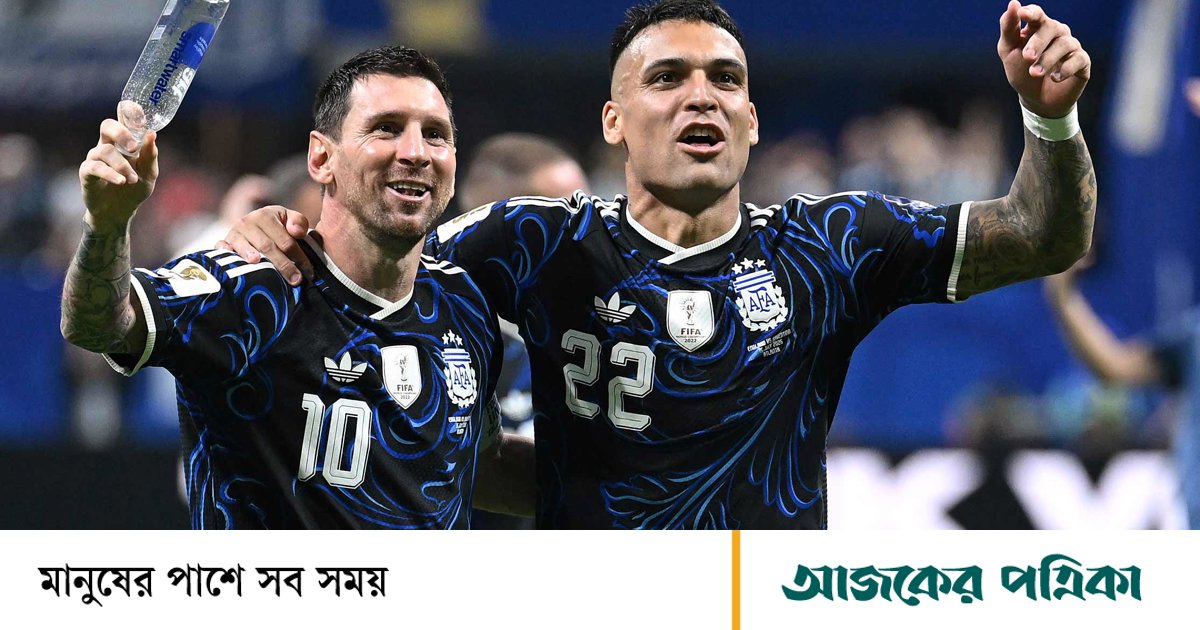 মাঠে নেমে ম্যাচটা জিতিয়ে দেব, আগেই বলেছিলেন আর্জেন্টিনার জয়ের নায়ক
