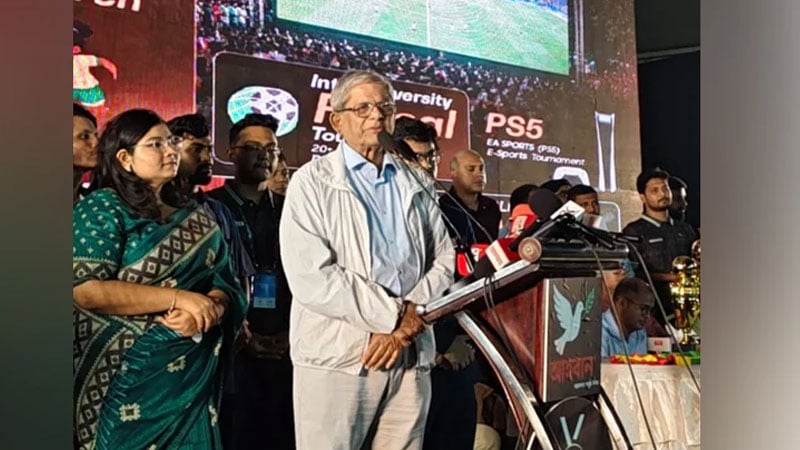 সুস্থ, মানবিক ও সম্ভাবনাময় বাংলাদেশ গড়তে খেলাধুলার বিকল্প নেই : মির্জা ফখরুল