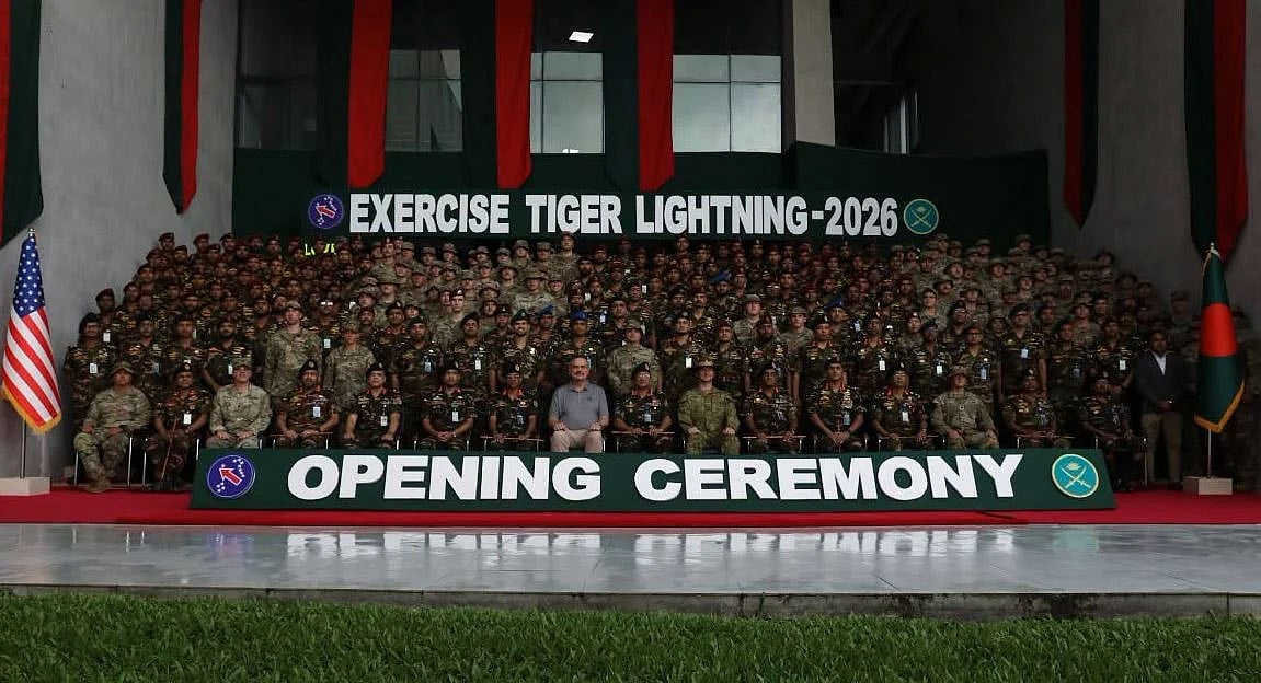 যুক্তরাষ্ট্র ও বাংলাদেশ সেনাবাহিনীর যৌথ মহড়া: এক্সারসাইজ টাইগার লাইটনিংয়ের উদ্বোধন
